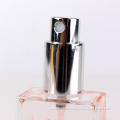 Square portable pump perfume bottle